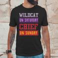 Wildcat On Saturday Chief On Sunday Unisex T-Shirt Gifts for Him