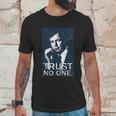 Xfiles Horror Thriller Tv Series Cigarette Smoking Man No Trust Unisex T-Shirt Gifts for Him