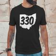 Youngstown Ohio 330 Area Code Unisex T-Shirt Gifts for Him