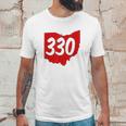 Akron Warren Canton Youngstown Ohio 330 Area Code Unisex T-Shirt Gifts for Him