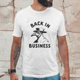 Back In Business Funny Plague Doctor Graphic Unisex T-Shirt Gifts for Him