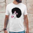 Black Girl With Bubble Gum Unisex T-Shirt Gifts for Him