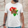 Black History Month African Map Somali Gift For Pet Lovers Proud Black Unisex T-Shirt Gifts for Him