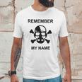 Breaking Bad Remember My Name Crossbones Unisex T-Shirt Gifts for Him