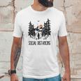 Camping Hiking Outdoors Social Distancing Unisex T-Shirt Gifts for Him