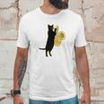 Cat Playing Saxophone Shirt Cool Wind Instrument Sax Gift Unisex T-Shirt Gifts for Him