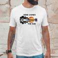 Here Comes The Sun Guitar Silhouette Music Lover Graphic Unisex T-Shirt Gifts for Him