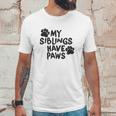 Creeper My Siblings Have Paws Funny Cool Cute Dog Cat Unisex T-Shirt Gifts for Him