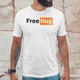 Free Hug Pornhub Logo Parody Unisex T-Shirt Gifts for Him