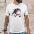 Funny Raccoon On Bike Do Silly Thing Unisex T-Shirt Gifts for Him