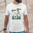 Irish Lass Full Of Sass Funny St Patricks Day Pinup Girl Unisex T-Shirt Gifts for Him