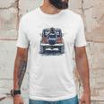 Jeep Copilot Blue Art With Dog Unisex T-Shirt Gifts for Him