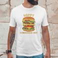 Junk Food Cheeseburger Hamburger Day Burger Fries Unisex T-Shirt Gifts for Him