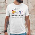 Lamour Entre Une Mère Et Sa Fille Ne Connaît Pas La Distance Unisex T-Shirt Gifts for Him