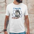 I Love My Bluetick Coonhound Dog Lover Paws Print Unisex T-Shirt Gifts for Him