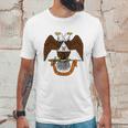 Mens 32Nd Degree Mason Masonic Scottish Rite Down Unisex T-Shirt Gifts for Him