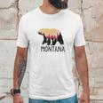 Montana Vintage Grizzly Bear Nature Outdoor Souvenir Gift Unisex T-Shirt Gifts for Him