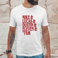 Motivated Culture Mike Lucas Dustin Eleven Will Unisex T-Shirt Gifts for Him