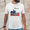 Motorcycle Travel Adventure Photo Art Triumph Moto Bike Unisex T-Shirt Gifts for Him