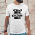 Nekoma High Vs Karasuno High Black Unisex T-Shirt Gifts for Him