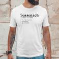 Outlander Sassenach Defined Unisex T-Shirt Gifts for Him