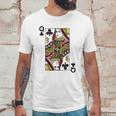 Queen Of Clubs Blackjack Playing Cards Unisex T-Shirt Gifts for Him