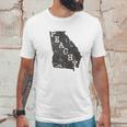 Soffe Peachy Map Unisex T-Shirt Gifts for Him