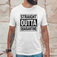 Straight Outta Social Distancing Fun Gift Unisex T-Shirt Gifts for Him