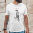 Vintage Kestrel Raptor Sparrow Hawk Art Unisex T-Shirt Gifts for Him