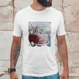 Volkswagen Santa And Reindeer Camper Van Unisex T-Shirt Gifts for Him