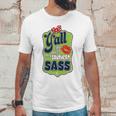 Yall Can Kiss My Southern Sass Southern Charm Collection On A Coral Unisex T-Shirt Gifts for Him