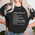 10 Things I Want In Life And All That Is Tractor Unisex T-Shirt Gifts for Her