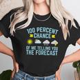 100 Percent Chance Of Telling You Forecast Unisex T-Shirt Gifts for Her