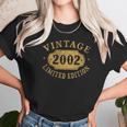 19 Years Old 19Th Birthday Gift Limited 2002 Ver2 Unisex T-Shirt Gifts for Her