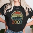 19 Years Old Birthday Awesome Since August 2003 19Th Birthday Unisex T-Shirt Gifts for Her