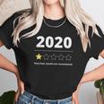 2020 Review Very Bad Would Not Recommend Gift 1 Star Rating Unisex T-Shirt Gifts for Her