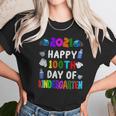 2022 Happy 100Th Day Of Kindergarten Cute 100 Days Unisex T-Shirt Gifts for Her