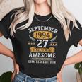 27 Years Old Birthday Vintage September 1994 Limited Edition Unisex T-Shirt Gifts for Her