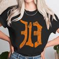 313 Detroit Michigan Vintage Old English D Area Code Unisex T-Shirt Gifts for Her