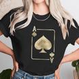 Ace Of Spades Playing Card Halloween Glam Unisex T-Shirt Gifts for Her