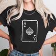 Ace Of Spades Poker Playing Card Halloween Costume Unisex T-Shirt Gifts for Her