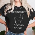 Adventure Alpaca My Jeep Road Trip Adventures Unisex T-Shirt Gifts for Her