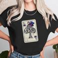 Alice In Wonderland Were All Mad Here Ace Of Spades Unisex T-Shirt Gifts for Her