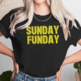 Americas Finest Apparel Green Bay Sunday Funday Unisex T-Shirt Gifts for Her