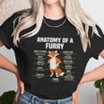 Anatomy Of A Furry Fandom Furries Cute Sweet Funny Unisex T-Shirt Gifts for Her