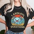 I Axolotl Questions Shirt Kids Blue Salamander Plush Axolotl Unisex T-Shirt Gifts for Her