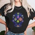 Ayahuasca Dmt Psychedelic Shrooms Psilocybin Lsd Trip Skull Unisex T-Shirt Gifts for Her