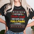 Bake Stuff And Watch The Hallmark Channel Unisex T-Shirt Gifts for Her