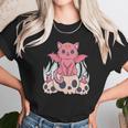 Bat Cat Kawaii Pastel Goth Cute Skulls Gift Cat Lover Unisex T-Shirt Gifts for Her