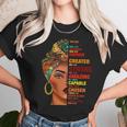 You Are Beautiful Victorious Enough Created Black Girl Unisex T-Shirt Gifts for Her